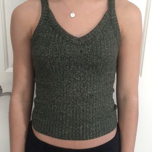 Knitted thick tank top